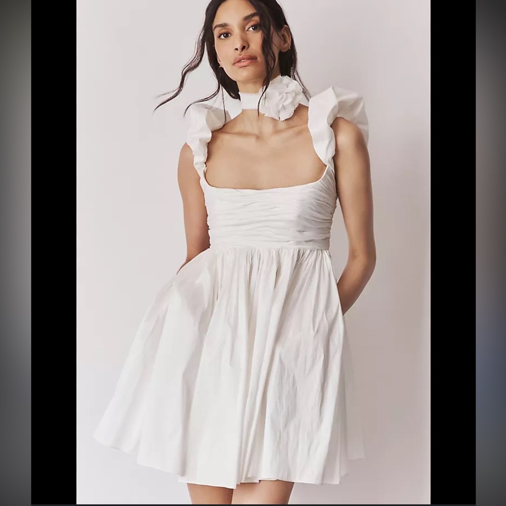 NWOT Pavlova White Mini Dress by Watters